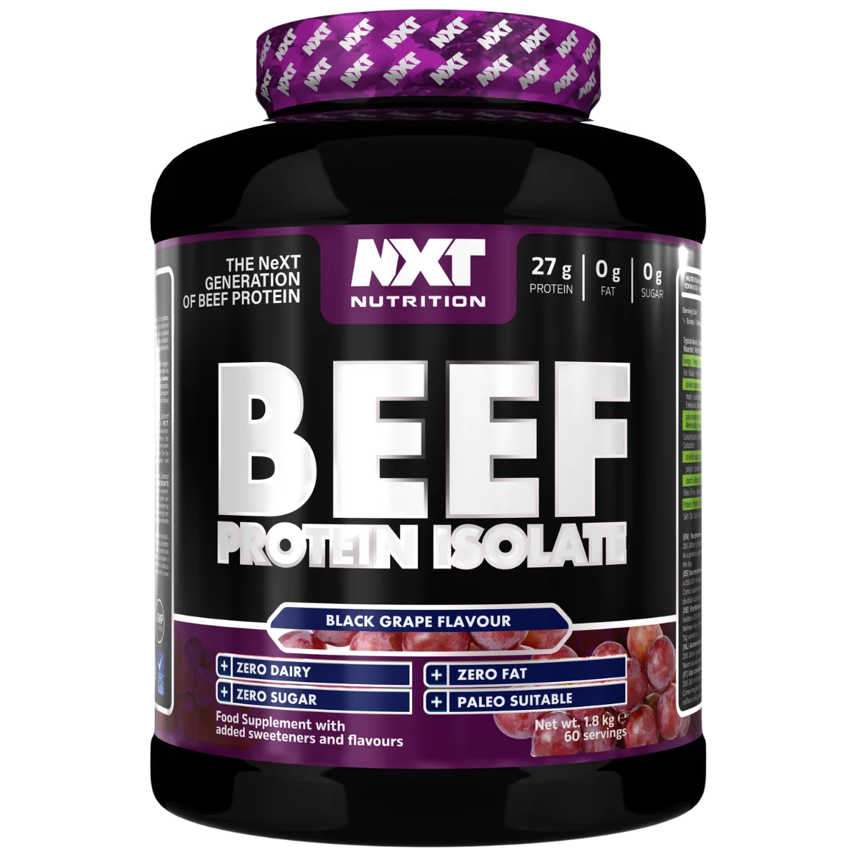 NXT Beef Protein Isolate 1.8kg